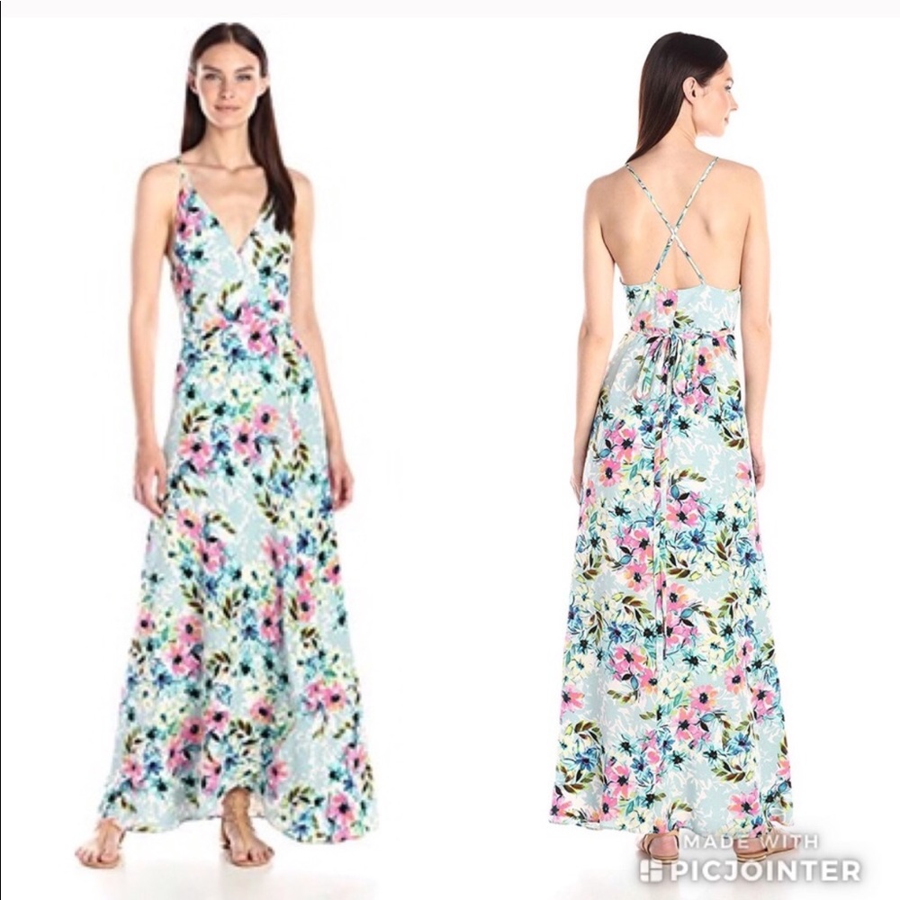 NWT Yumi Kim silk maxi floral beautiful!
